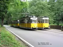 Deutschland / Stra�enbahn / Bad Schandau - Kirnitzschtalstrasse 15.07.2006