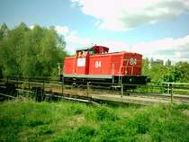 auf dem Weg ins Zementwerk 