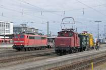 151 083 & 169 005 am 04.04.10 in M�nchen Ost