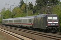 101 141 (Bahnazubis Gegen Hass und Gewalt,oder wie in den Dreck geschrieben gegen Putzen)am 24.4.10 in D�sseldorf-Angermund