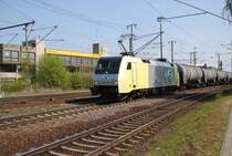 152 901-5, am 25.April 10 f�hrt in Lehrte aus.