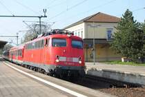 Neue Bilder aus Lehrte. 110 464, am 25.April 10 in Lehrte.