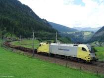 Lokomotion ES 64 U2 - 028 am 22.7.05 in St. Jodok
