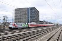 101 040 am 04.04.10 mit RE 4007 aus N�rnberg in M�nchen-Laim