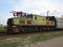 EL2-4 von der KWB ADAM�W S.A. kurz vor der Abfahrt aus Ladungsplatz.