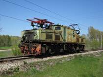 EL2-4 von der KWB ADAM�W S.A. unterwegs zum Kraftwerk am 26.04.2010 in Chleb�w.