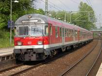Leider schon Geschichte! Am 16.5.2008 f�hrt diese Regionalbahn richtung Dortmund Hbf. Am andern Ende schiebt 110 436-7.