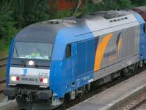 einfahrende 2016 903-3 vom Fu�g�ngersteg 2005-07-29