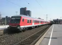 Hier RE14619 von Hannover Hbf. nach Wolfsburg Hbf., bei der Einfahrt am 7.4.2010 in Hannover Hbf.