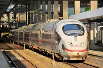 403 012 `Montabaur&acute; am 24.04.10 im letzten Abendlicht in M�nchen Hbf