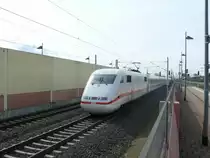 Ein ICE 1 der nicht in Baden-Baden h�lt, nach Basel SBB. 