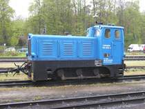 Am 14.Mai 2009 fotografierte ich die PRESS 199 008 schon einmal auf R�gen,am 15.Mai 2010 stand Sie wieder in Putbus.