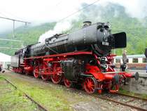 Dampflok 01 202 am Dampfloktreffen in Interlaken Ost am 15.05.2010