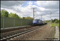 120 151-6, mit IC in Lehrte am 16.05.2010.