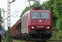 Die 189 800-6 der MTEG durchf�hrt Duisburg Laar am 15.05.2010
