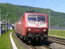 120-155 durchf�hrt am Pfingstsonntag 2010 mit IC 2023 Boppard-Hirzenach.
