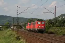 140 799 am Schluss des kleinen Lokzuges.Am 24.05.10 in L�tzelsachsen.