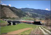 Am 24.04.2010 wurde die ES64U2-034 mit ihrem Autoreisezug �ber Selzthal und Knittelfeld umgeleitet. Der Grund f�r die Umleitung war die Einbindung der neuen Angertalbr�cke. Unzmarkt