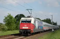 101 070-1  Adler Mannheim  als Schublok am 25.05.2010 bei Woltorf