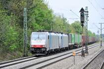 186 105 & 104 am 08.05.10 in Gronsdorf/M�nchen