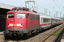 Bild 1000 Bei Bahnbilder: Die 113 309-9 zieht den ICE Ersatz mit 113 268-7 von Hamm HBF nach Bonn am 29.05.2010 Ich bedanke mich f�r alle Kritik & Bewertungen und f�rs Angucken meiner Bilder