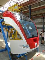 Front eines Dosto-RV am 5.6.2010 bei Stadler in Altenrhein, anl�sslich dem TdoT.