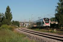 RABe 526  Seehas  als SBB 79858 Konstanz - Engen kurz hinter Radolfzell. 04.06.10