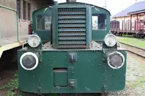 Die ausgemusterte �BB X112.07, eine K�f, am 11.Juni 2010 im Eisenbahnmuseum Knittelfeld, aufgenommen von Gleis�bergang.