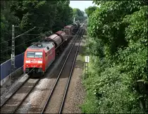 Bez�glich eines Vorstellungsgespr�ches in Freiburg konnte am Morgen des 08.06.2010 die 152 092 (9180 6152 092-3 D-DB) mit einem G�terzug in Richtung Basel abgelichtet werden.