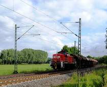 294 709-7 am 21.6.2010 in richtung Aachen unterwegs