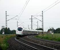 ICE nach Dortmund Hbf am 20.06.2010 kurz nach Plattling.