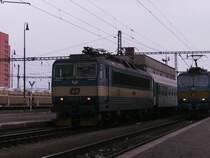 BR 363 125-6 kommt mit Alx 352 von Prag hl.n. nach N�rnberg am 13.03.2010 in Plzen hl.n. an.