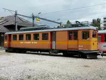 NStCM - Triebwagen BDe 4/4 221 im Depotareal von Nyon am 19.05.2010