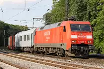 Die 152 095-6 in Duisburg Neudorf am 28,05,10