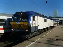 DE 2700-01 der NOB steht im Bahnhof HH-Altona am 25.6.10