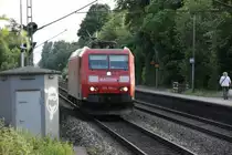 BR 185 186-4 f�hrt am 28.6.´10 solo durch Kamen-Methler in Richtung Hamm