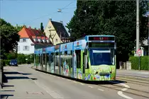 Combino Basic 274 auf der Hansjakobstra�e (24. Juni 2010)