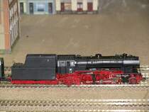 Dampflokomotive BR 23 058 der  DB  auf der H0-Anlage in Hohenfichte 06.06.2010