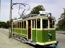 Eine Tram von Siemens der Museums Stra�enbahn in Malm� aus dem Jahre 1907