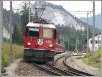 14Uhr19 und 5 Sekunden und der RE1236 f�hrt an mir vorbei. Ziemlich genau 2 Minuten hat der ganze Vorgang gedauert, was angesichts der Menge Passagiere nicht schlecht ist.