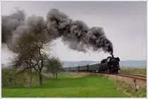 Fotofahrt mit �GEG 78 618 am 21.4.2010 von Ried im Innkreis nach Attnang-Puchheim kurz nach dem Bahnhof Hausruck aufgenommen.