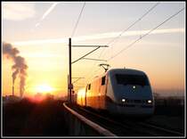 ICE im Limmattal frhmorgens.
24. Januar 2008