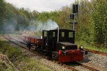 K 0049 bei der Lokpaarade im Eisenbahnmuseum Schwarzenberg.(16.05.2010)