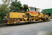 Ein Schotterpflug SSP 110 der Firma Eiffage Rail. 5.7.2010 Wanne-Eickel