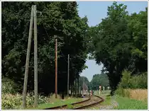 VT 10.02 + VB 10.12 als R 19679 von Graz nach Bad Radkersburg anl�sslich der Feierlichkeiten 125 Jahre Radkersburger Bahn am 11.7.2010 kurz vor Hummersdorf.