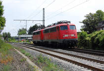 Nachschu� auf den Lz aus 110-nern in D�lken. 25.7.2010