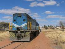 207 auf die Wendeschleife in Gobabis am 7-7-2010.