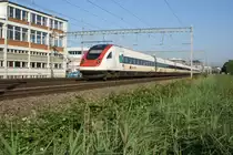 RABDe 500 029-4 n�hert sich am 16.7.10 Z�rich Altstetten.

