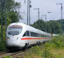 Ein ICE-T der BR 411 kam am 29.07.2010 durch K�ln West.