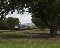 ES 64 F4 290 am 6. August 2010 bei Muggensturm.